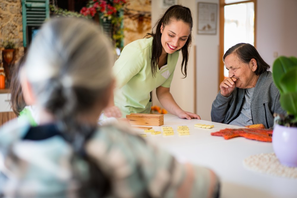 Elderly people need care